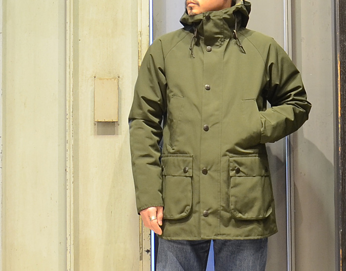 BARBOUR バブアー】ノンワックスのフード付きビデイル | Explorer