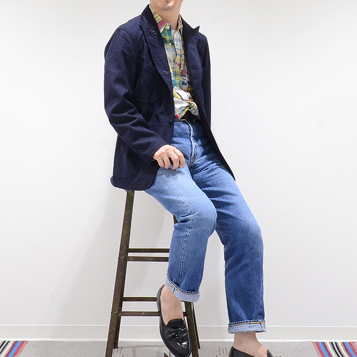 Engineered Garments BEDFORD JACKET/Sネイビー