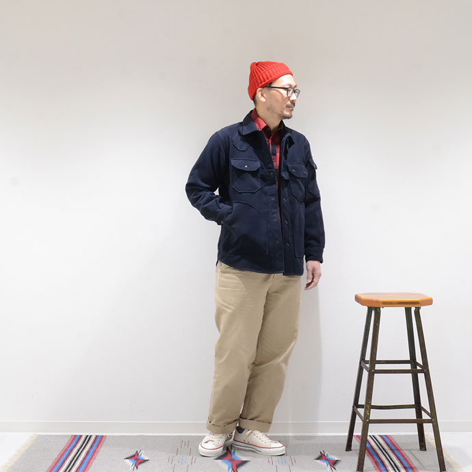 ENGINEERED GARMENTS MC Shirt Jacket M 紺