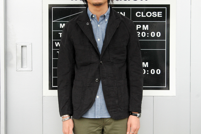 Bedford Jacket-Moleskin “Engineered Garments” | Explorer