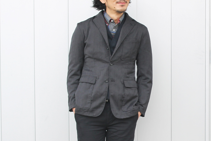 EnginneredGarments(エンジニアドガーメンツ)Baker-Jacket-Wool-Cabadine001