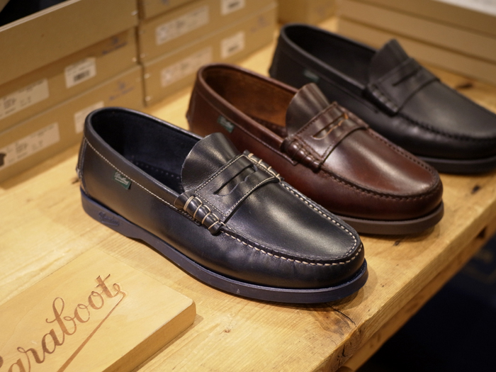 Paraboot  / CORAUX ビーフロール ローファー MARINE