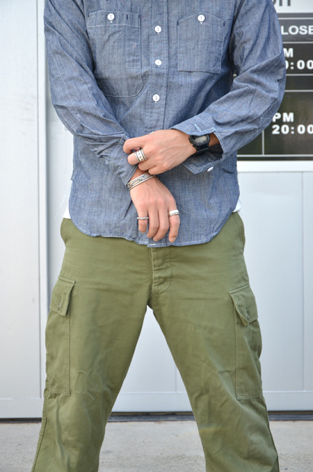 ENGINEERED GARMENTS  ワークシャツ シャンプレー