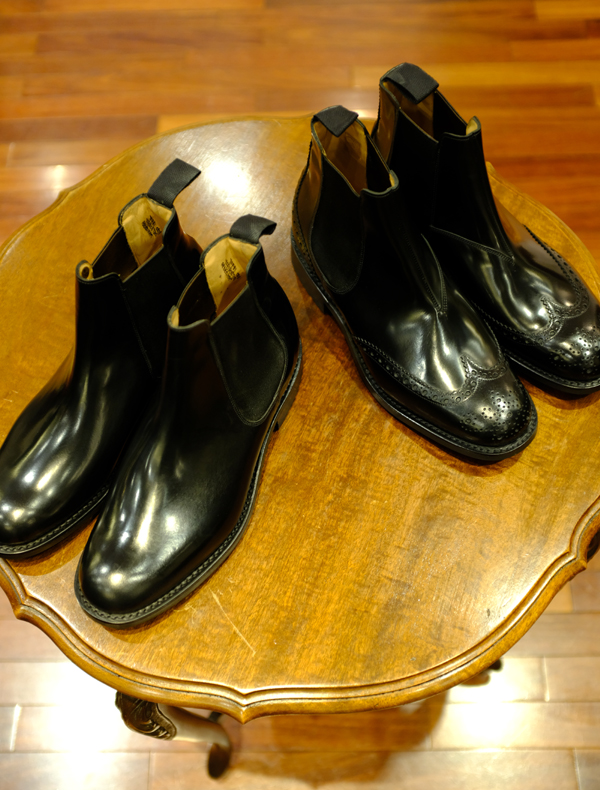 チャーチ　church’s polished fume 36 ブーティ　黒