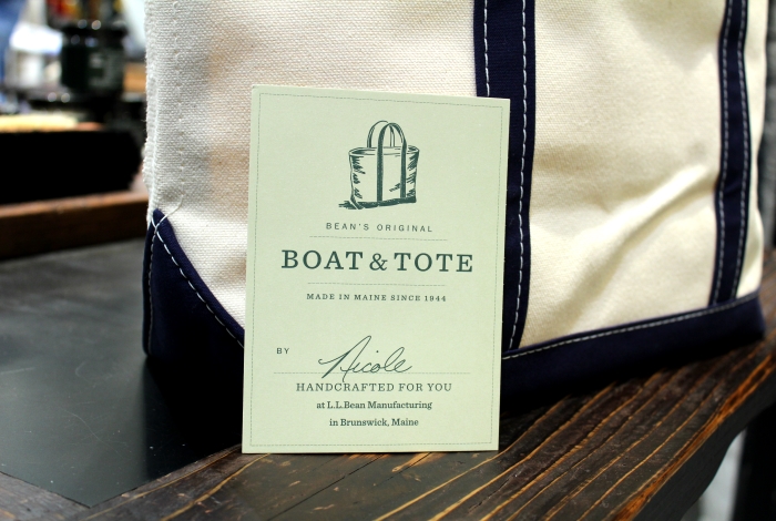 BOAT & TOTE BAG OPEN TOP MEDIUM L.L. BEAN ボート・アンド・トート・バッグ explorer works 名古屋
