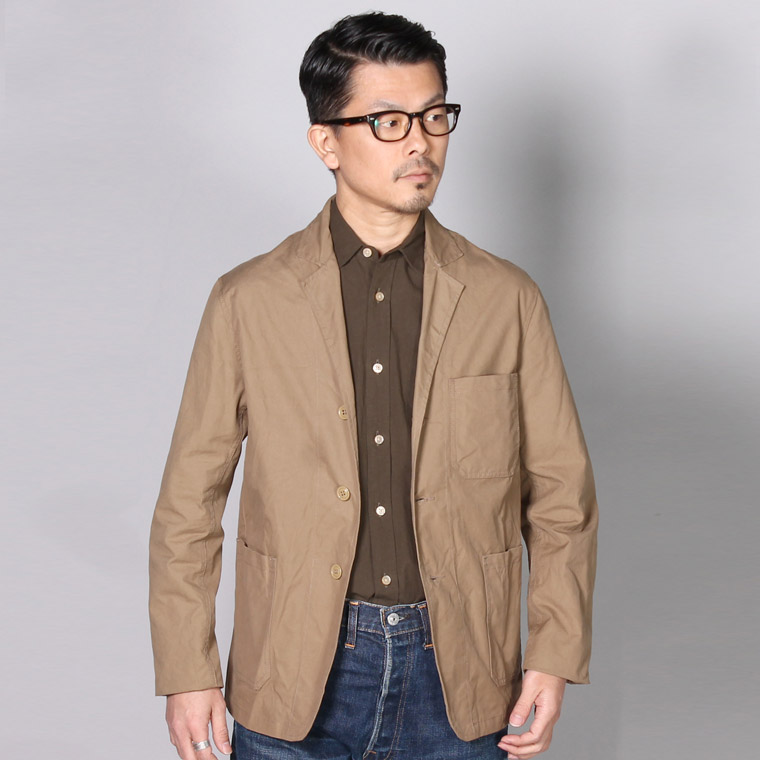 SABRE (サブレ) TAILOR JACKET - BRISBANE MOSS WORDSWORTH - DRAB