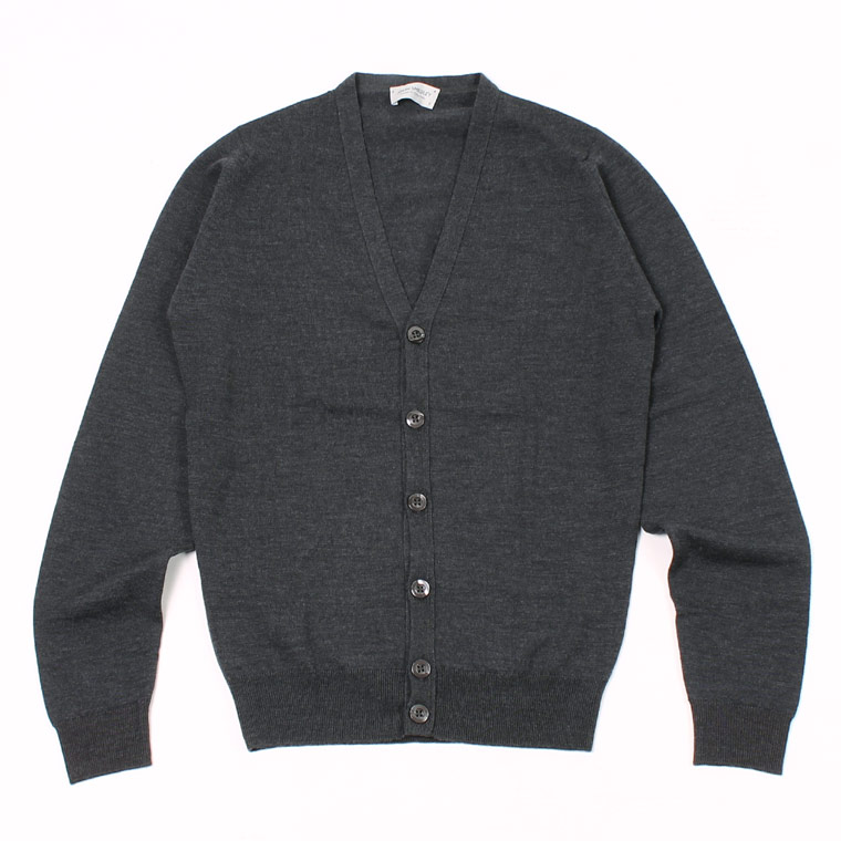 John Smedley ジョンスメドレー Burley 24g Vネック ニット カーディガン メリノウール メンズ 通販