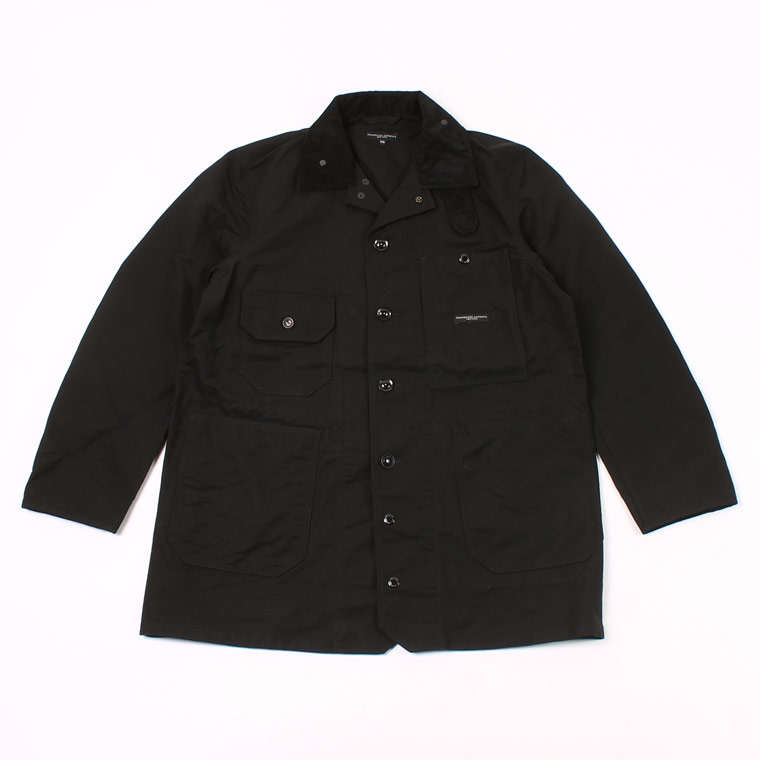 ENGINEERED GARMENTS(エンジニアドガーメンツ) LONG LOGGER JACKET DOUBLE CLOTH - BLACK