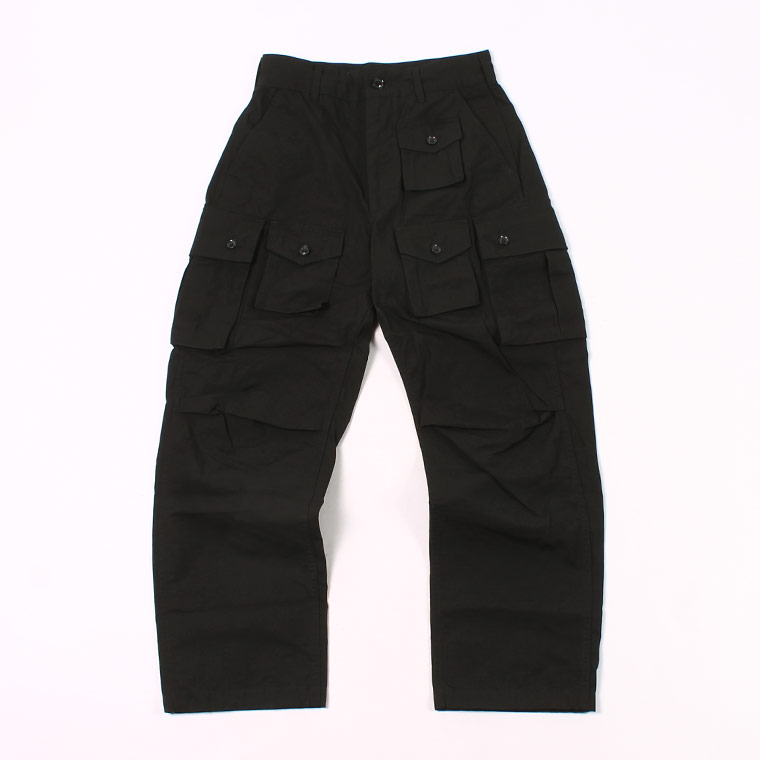 ENGINEERED GARMENTS(エンジニアドガーメンツ) FA PANT COTTON RIPSTOP - BLACK