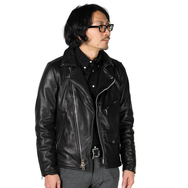 VANSON (バンソン)  C2-SLIM FITTED SOFT COW LEATHER