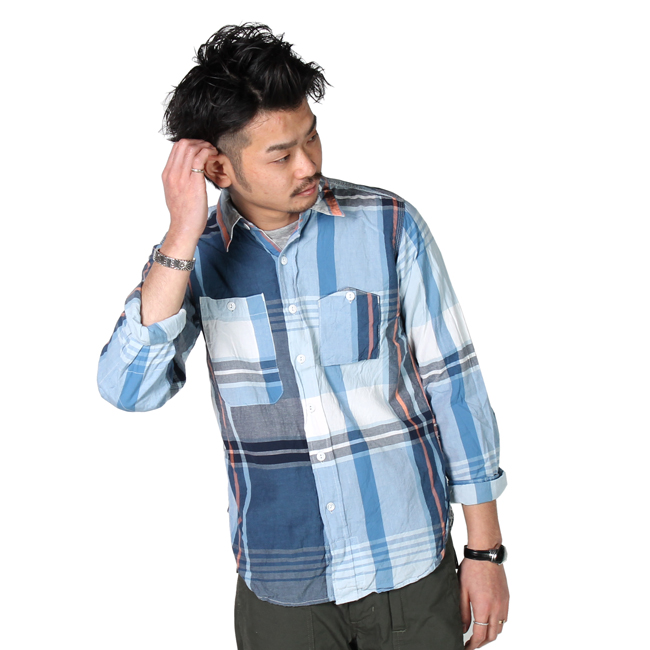 【ENGINEERED GARMENTS】WORK SHIRT-BIG PLAID