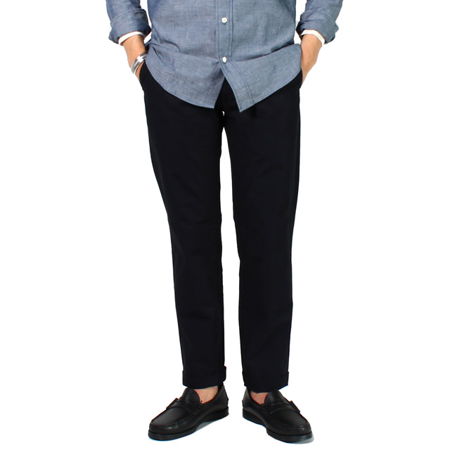 8.15 AUGUST FIFTEENTH (オーガストフィフティーンス) SKINNY TROUSER - WASHED POPLIN