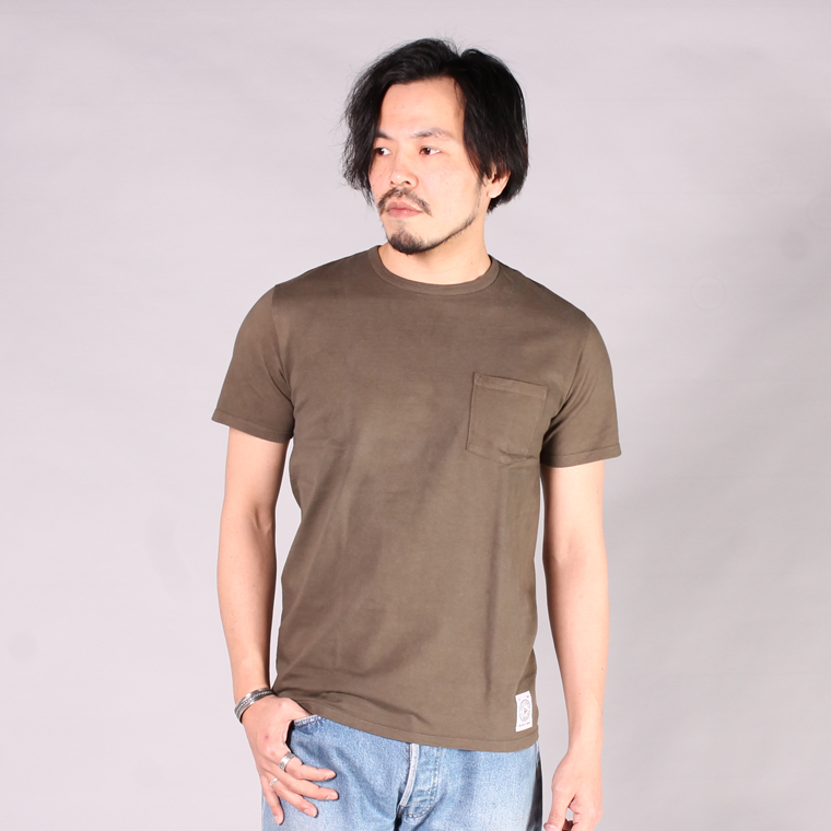 FELCO (フェルコ)  S/S CREW NECK POCKET T SHIRT