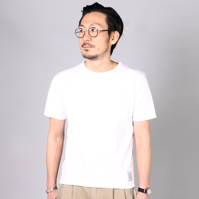 FELCO(ã¤ã¼ã¹ããã¼ãã¼ãµã¼ãã©ã¹)S/S CREW NECK POCKET T SHIRT - WHITE