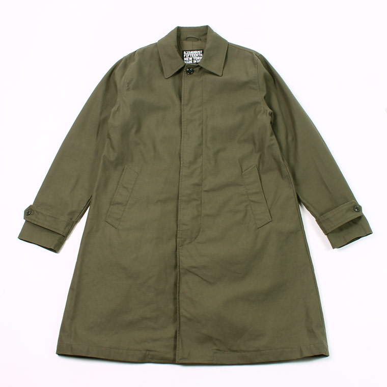 8.15 AUGUST FIFTEENTH (オーガストフィフティーンス) HIGHLAND COAT MILSPEC COTTON - OLIVE