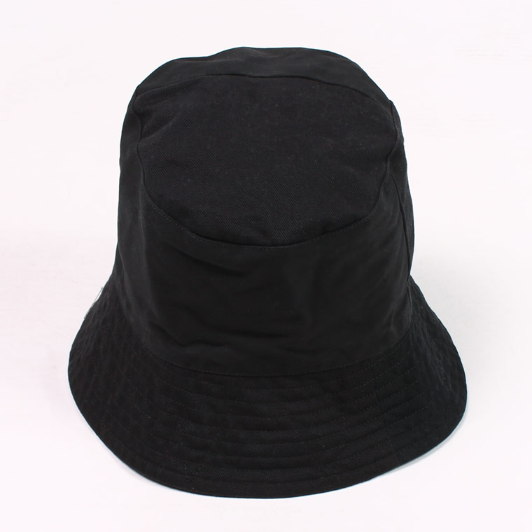 ENGINEERED GARMENTS(エンジニアドガーメンツ) BUCKET HAT COTTON HEAVY TWILL - BLACK