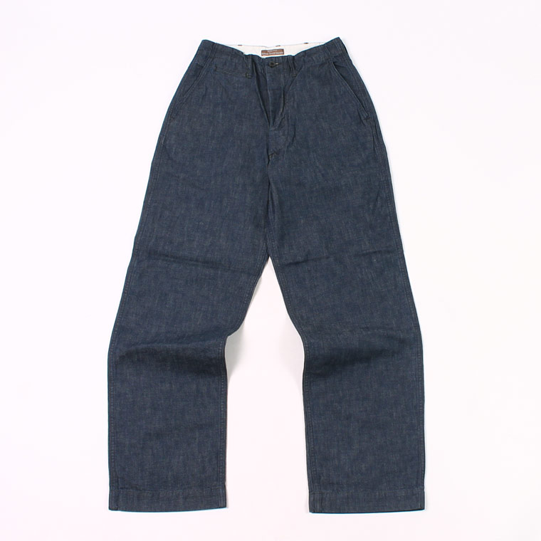 WORKERS (ワーカーズ) OFFICER TROUSER VINTAGE TYPE 2 10oz DENIM - INDIGO