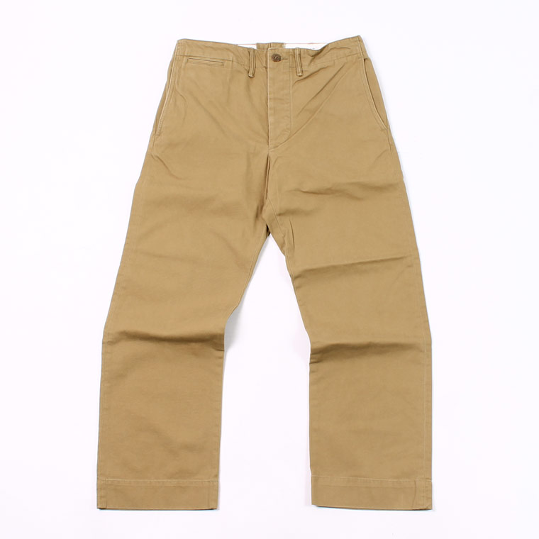 RRL Ralph Lauren (ダブル アールエル ラルフローレン) FIELD CHINO FLAT PANT - BEIGE_KHAKI