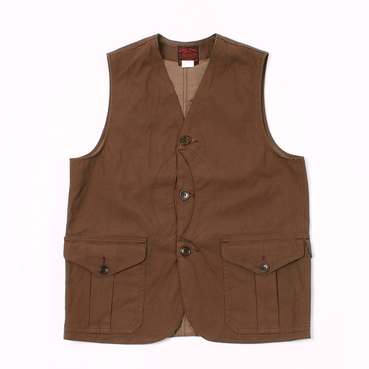 WORKERS (ワーカーズ) CRUISER VEST - BROWN DUCK