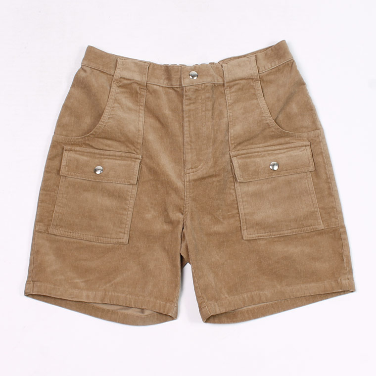 【FELCO】CORDUROY BUSH SHORT 21W STRETCH CORDUROY - TAN