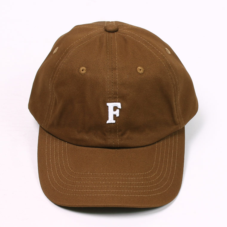 FELCO(フェルコ) TWILL BB CAP w/ SMALL EMBROIDERY - BROWN_F NATURAL
