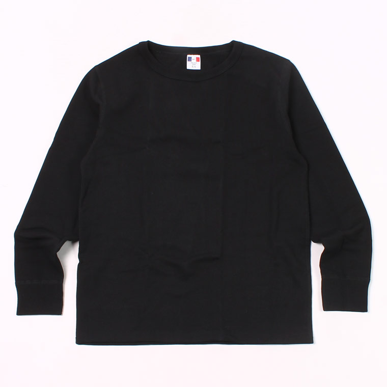 BANDOL(バンドール) FRENCH TERRY MILITARY CREW SWEAT - NOIR