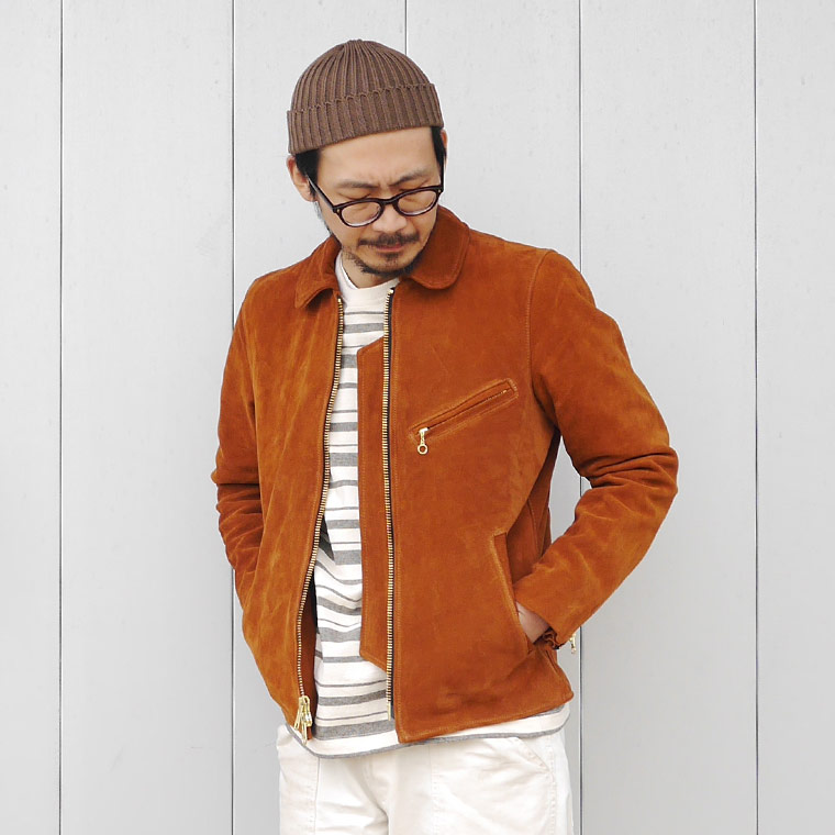 VANSON (バンソン) Explorer別注 ENFIELD-SLIM FITTED SOFT COW